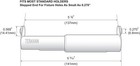 Standard Extender Converting Tp Holders For Larger Toilet Paper Rolls  silver 
