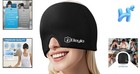 Migraine Relief Cap  All Around Gel Covered Reusable Headache Relief Cap  Bla   