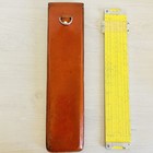Pickett Engineering Slide Rule 1959 Model N4-es Log Log   Leather Case Vintage