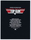 Top Gun Vintage Movie Program Souvenir 1986 Paramount Pictures 8    X 11 