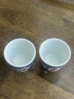Two Very Cute Blue And White Porcelain Cups