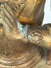 Vintage Brass Shiva Metal Sculpture Art Collectible Hindu 13 X 9 X 6