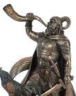 9 1 2  Viking Norse Mythology Heimdall Watchman Of The Gods Statue Bronze Finish