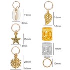 80pcs set Dreadlocks Beads Metal Cuffs Hair Braid Rings Pendants Braiding P5d6