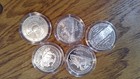Lot Of 10 United States Modern 90  Silver  1 One Dollar Commemoratives  039 