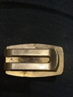Vintage Walt Disney World brushed Goldtone Globe Ears Money Clip - Anson Co 