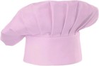 Elegant Adjustable Chef Hat For Adults - Pink Cooking Cap  One Size Fits Most