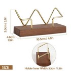 Wooden Business Card Holder For Desk Display Holder Desktop Business Card