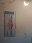 Sling s     vintage 1872  19 09 Utica  New York Utica City National     bank  Check 