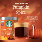Starbucks Pumpkin Spice Flavored Instant Coffee  Crema Collection Pumpkin Spice