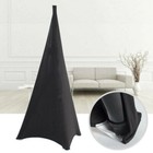 2pcs Speaker Stand Cover scrim Spandex Dj Tripod Stretch Cover Double Sided