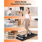 Yrun Walking Pad Under Desk Treadmill  Portable Exercise Machine  open Box 