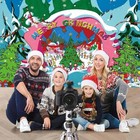 5 9x 3 6ft Merry Christmas Whoville Backdrop For Kids Snowy Mountain Christma   