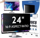 Removable 24-inch Anti-glare Privacy Filter For Widescreen Monitors   Laptops