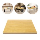 Us Wood Color 75x60x3 5cm Adjustable Workbenches Tabletop Rectangular Countertop