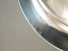 Antique Italian Footed Sauce Bowl 800 Silver