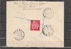 Peru Lima Wipa Label Registered Cover To Czechoslovakia 1932