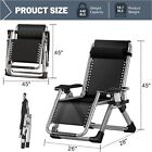 Portable Bed Camping Cot  folding Lounge Zero Gravity Chair Reclining Chaise Cot
