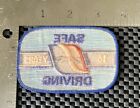 Greyhound Bus Safe Driving 16 Years Embroidered Sew On Patch 3 3 4  X 2 1 2  Nos