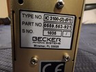 Becker Avionics Intercom Amplifier 0559 563 921