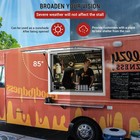 60  48  36 l X 36 w Concession Stand Serving Window Food Truck Service Awning