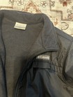 Columbia Kids Black Full Zip Jacket Size L Regular Fit Stand-up Collar Logo
