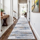 Washable Non Slip Kitchen Runner Rug 2x6 Soft Low Pile Stain Resistant Carpet
