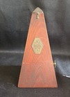 Antique French Maelzel Mechanical Wind-up Wood Metronome  paris  France  -   