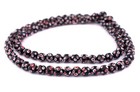 Black   Red Venetian-style Skunk Beads 12mm  34 Inch Strand Multicolor Round