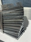  18  5-1 2    L X 2    W Steel Strap Shim Plate Assorted Thickness F Hole Size 3 4   
