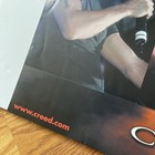 Creed 1999 Human Clay 2 Sided Promotional Heavy Poster New Old Stock
