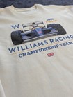 Hollister Williams Formula 1 Racing Team 1992 Champion White Sweater  Size L