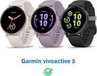 3 Pack Screen Protector Case For Garmin Vivoactive 5 Watch Soft Tpu Plated Cover