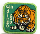 Vintage San Diego Zoo Jacket Patch Tiger California Ca Travel Souvenir