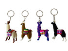 Lot  4  Little Artisan Handmade Llama Keychain From Peru- Llavero De Llama Peru