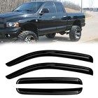 Window Rain Guards Compatible 2006 2007 2008 06-08 Dodge Ram 1500 2500 3500