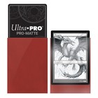 100 Ultra Pro Matte Red Standard Sized Card Sleeves Deck Protectors Mtg Ccg