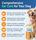 Ear Clear Natural Dog Ear Cleaner And Infection Treatment For Dogs - 1 Oz Bottle