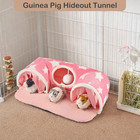 Guinea Pig Tunnel  Small Animal Hideaway Tube Toy   Cozy Plush Tunnel For Guinea