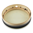 Latin Percussion 16 X 4  Tunable Bendir Frame Drum - Black Fade