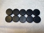 Wettarn 10 Pcs 3 Inch Hockey Pucks  Black Foam Regulation Size