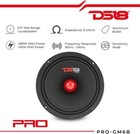 4x 6 5  Midrange Speakers With Bullet And 4x Aluminum Super Tweeters Ds18