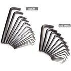 30pcs Hex Key Set Allen Wrench Set Sae And Metric Allen Keys With Torque Handle