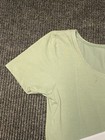 Nike Court Dri-fit Mini Tennis Dress Olive Green   White Youth Size L  12-14 