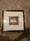 Pair Of Vintage Harris Strong Mid-century Modern  Contempory Abstract 18x18inch