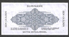 1942 Suriname 1 Gulden Zilverbon   P-105c   Lovely Fresh Choice Extremely Fine