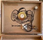 Handmade Cigar Box Stomp Box Foot Drum Foot Percussion Fat Bottom Betty Drew Est