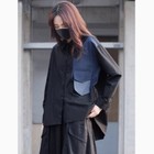 Japanese Women Street Style Long Sleeve Loose Blouse Top Shirt Casual Coat