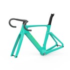 Disc Brake Road Bike Frame High Speed Carbon Bike Frames With Bicycle Handlebar