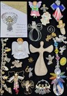 Vintage Angel Collection Divine Variety Pins  Brooches  Ornamental Style Designs